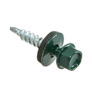 Саморез кров. 5,5х19 RAL6005 зеленый мох (250шт)