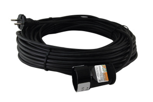 Удлинитель сил. 1гн*10м ПВС 2200Вт с/з штепс. гнездо SQ1307-0211