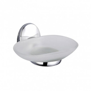 Мыльница Frap F1602 латунь/стекло 244382