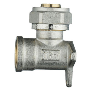 Угольник 20*1/2" г/ц с креплением TRm01804