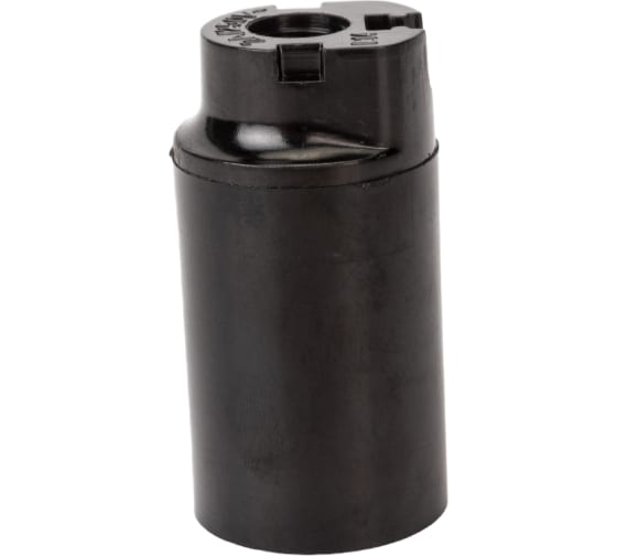 Патрон (КАРБОЛИТ) подвесной Е14 черный 24606 0 REV