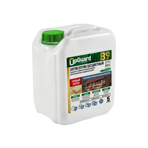 Антисептик UpGUARD В9 Готовый состав универсальный трудновымываемый б/цветный (5л)