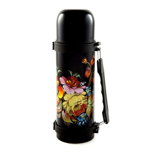 Термос Добрыня DО-1814 (0,75л) нжс+пластик,жостово