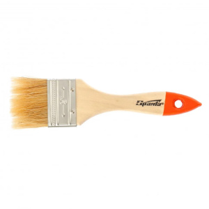 Кисть плоская 50мм нат. щетина деревянная ручка Sparta 824305