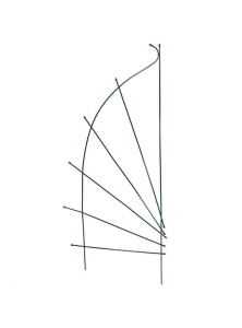 Шпалера К-132-1 Парус 2,0*0,85м
