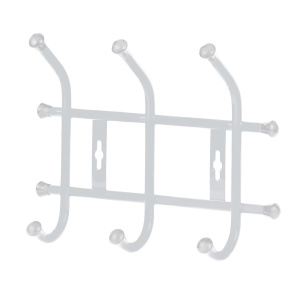 Вешалка настенная Nika 3крючка 28x21,5x8,5см мат. серая 264377