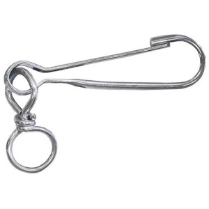 Карабин с вертлюгом оцинк. 50мм (2шт) 