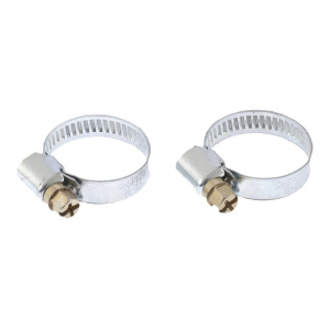 Хомут металл. станд. болтовое крепление 16-27мм ширина 9мм (2шт) Сибртех 47657