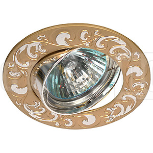 Светильник KL26A РG/S лит. пов. "Лианы1" MR16 перл