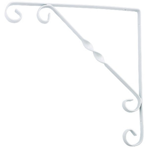 Кронштейн декоративный 200*200мм белый Сибртех 94051