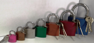 Замок навесной Shengli SH-332 серебристый 118206