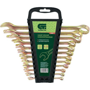 Набор ключей комбинированных 6-22мм (12шт) Сибртех 15439