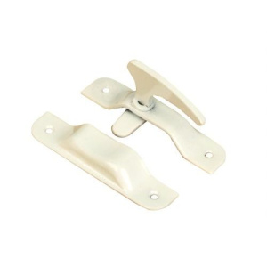 Завертка форточная ЗФ-2 Флажок белая (М-К) 00004