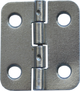 Петля карточная 22*24 цинк  00274