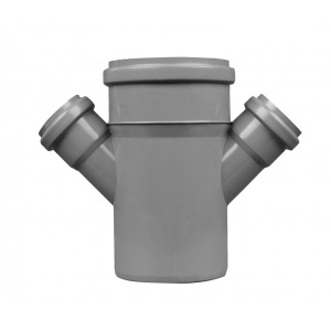 Крестовина для вн. канализации однолоскостная 110/50/50/45° HT 135631/14845
