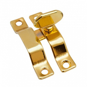 Завертка форточная (13.11.01) золото