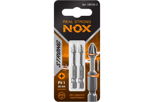 Бита torsion E6,3 Ph1-50 (2шт) карта STRONG 336150-2