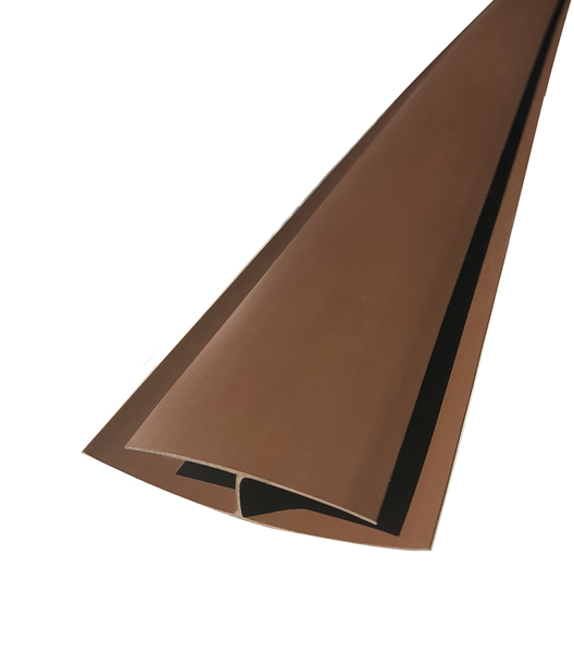 Соединительный профиль венге темный Тplast