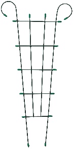 Шпалера ДК-021 мини-веер 0,72м