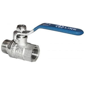 Кран шаровый 1/2" в/н ручка VG101201 / 17509