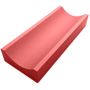 Водосток малый 500*160*50 красный