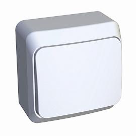 Переключатель 1-кл ОП Этюд белый ВА10-004В