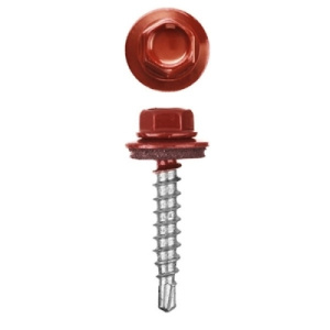 Саморез кров. 4,8х29 RAL3005 красное-вино (70шт)