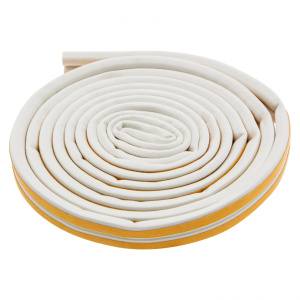 Уплотнитель резиновый 6м профиль D коричневый Сибртех 88916