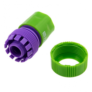 Соединитель пластмассовый быстросъемный для шланга 3/4 Palisad 66160