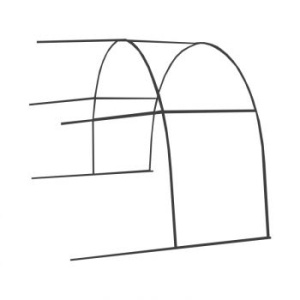 Удлинитель к теплице Княжеская профиль 40х20 цинк 3х2 станд. каркас 2 дуги