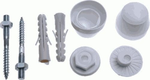 Крепеж д/раковины 8*100 (комплект)
