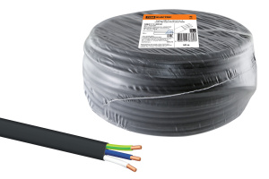 Кабель ВВГ-Пнг (А) - LS 3х1,5 (50м) SQ0117-0059 / SQ0117-0055