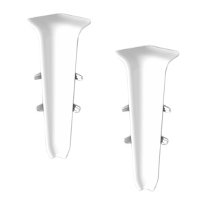 Угол внутренний 85мм 001 белый (2шт)