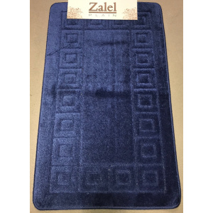 Коврики д/ванной комнаты ZALEL 55*85/90 D.BLUE/темно-синий (1шт)