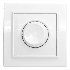 Светорегулятор С/У 600Вт белый ERD06-101-10