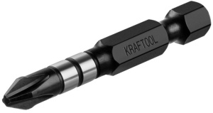 Бита 1/4" РZ3 50мм KRAFTOOL Impact Pro Pozidriv  26193-3-50-S10