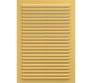 Решетка вентиляционная 170х240 мм бежевая Era 1724С