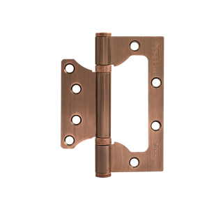 Петля накладная унив. 100*75*2,5мм FHP-STD б/колпачка старая медь (2шт) Нора-М 15528