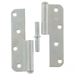 Петля накладная ПН1-110 Л цинк 00324