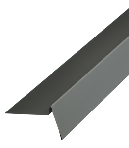 Планка торцевая серая Р