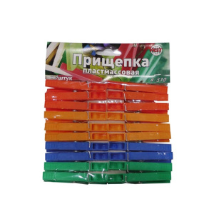 Прищепки бельевые 20шт арт.Н-310 (пластмассовые) 57540