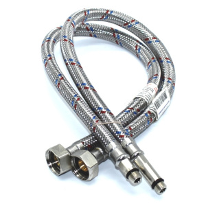 Подводка к смесителю нерж. сталь 50см (пара)