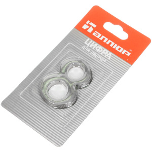 Цифра дверная "8" на клеевой основе хром Аллюр 5082