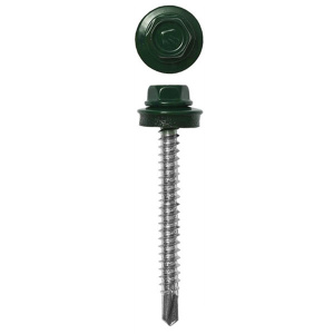 Саморез кров. 4,8х51 RAL6005 зеленый мох (250шт)