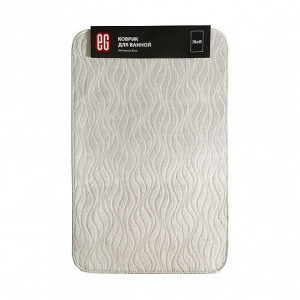 Коврик д/ванной EG Волна флис 70*45см 234362