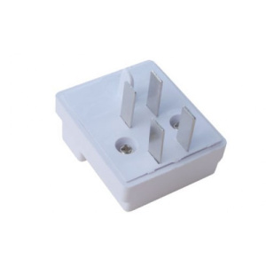 Вилка телефонная Rexant белая 03-0012