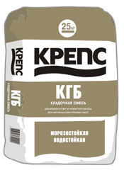 Крепс КГБ клей для газобетона 25кг