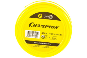 Леска д/трим. CHAMPION Star 2мм*15м звезда С5024