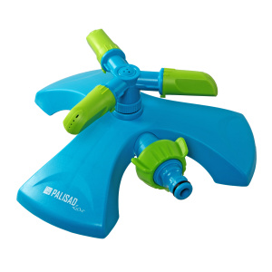 Разбрызгиватель вращающийся 3 лопасти утяжеленная база LUXE Palisad 65806