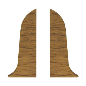 Заглушка левая и правая 58мм 016 орех светлый (2шт)